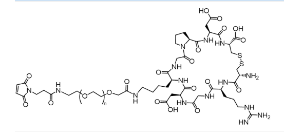 MAL-PEG-iRGD 马来酰亚胺-聚乙二醇-整合素靶向肽 (肿瘤新生血管靶向肽)
