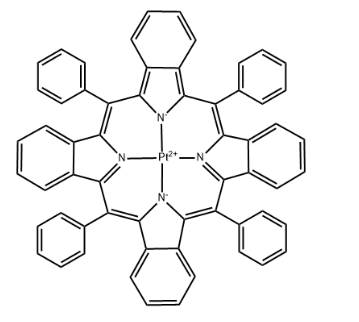 cas:166174-05-6  外消旋-四苯基四苯骈铂（II）