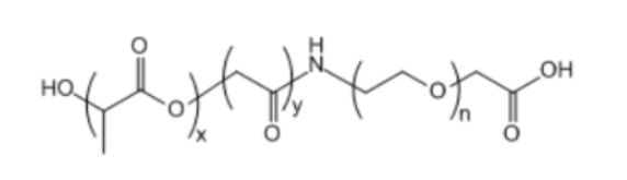 PLGA-PEG-COOH，聚乳酸-羟基乙酸共聚物-聚乙二醇-羧基