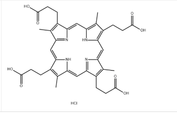 cas:69477-27-6，粪卟啉二盐酸化物;四羧基卟啉I 盐酸盐